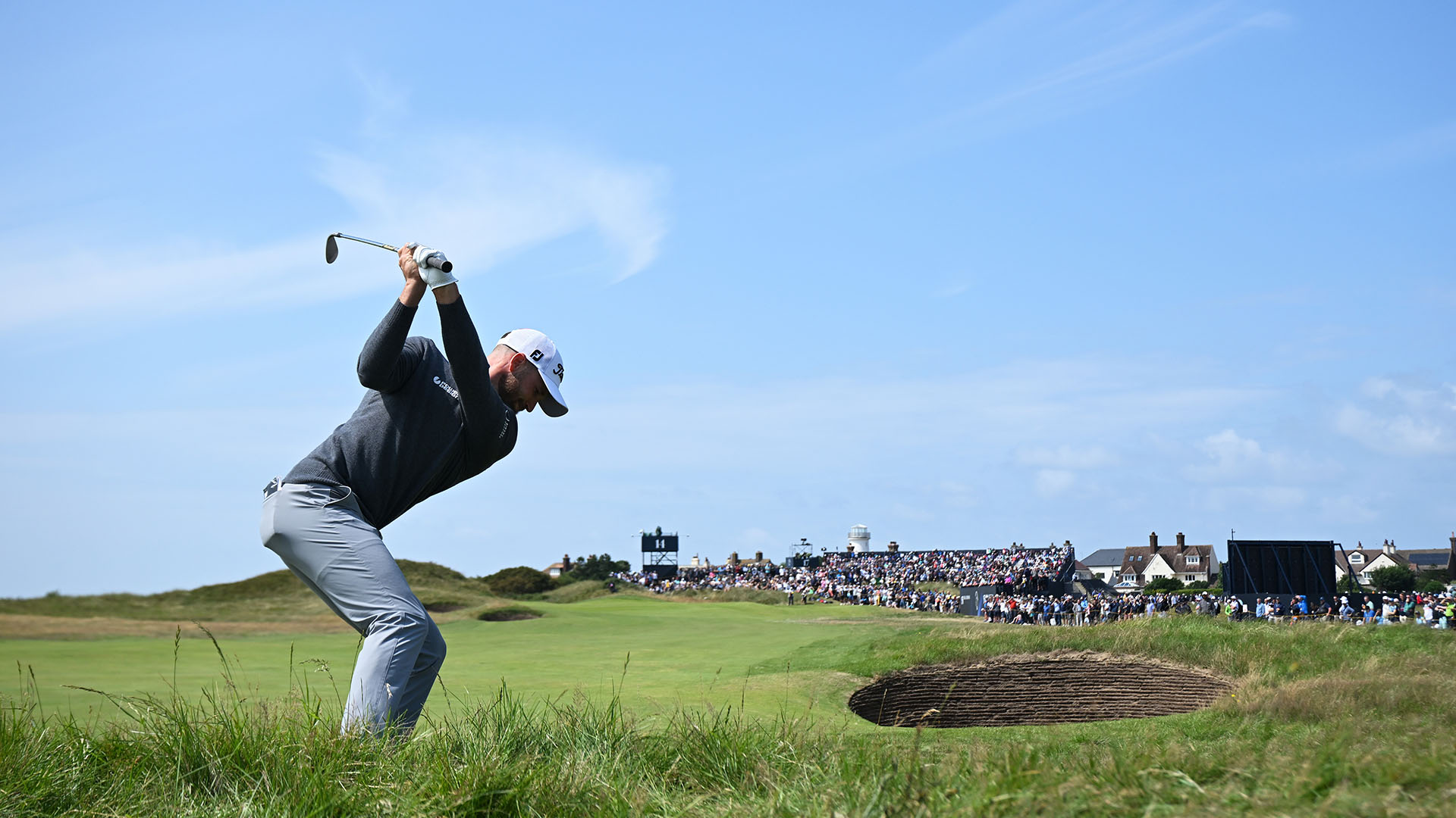 2023 British Open: Wyndham Clark has an iPad to thank for his stellar bogey in Hoylake